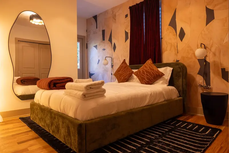 Bedroom 2, The Mulberry Loft vacation rental in Jersey City near NYC